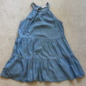 Mango | Chambray Minidress